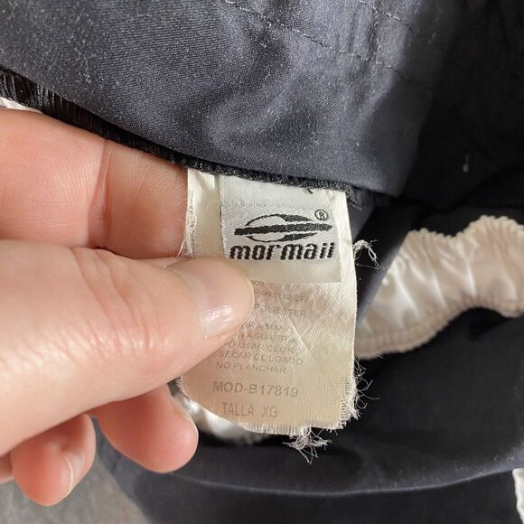 Mormaii Shorts Mens 32 Black Board Swimwear Mid Rise Drawstring Beach - Picture 9 of 12